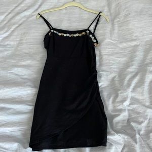 Zara summer mini dress with “sea shell” sequins
